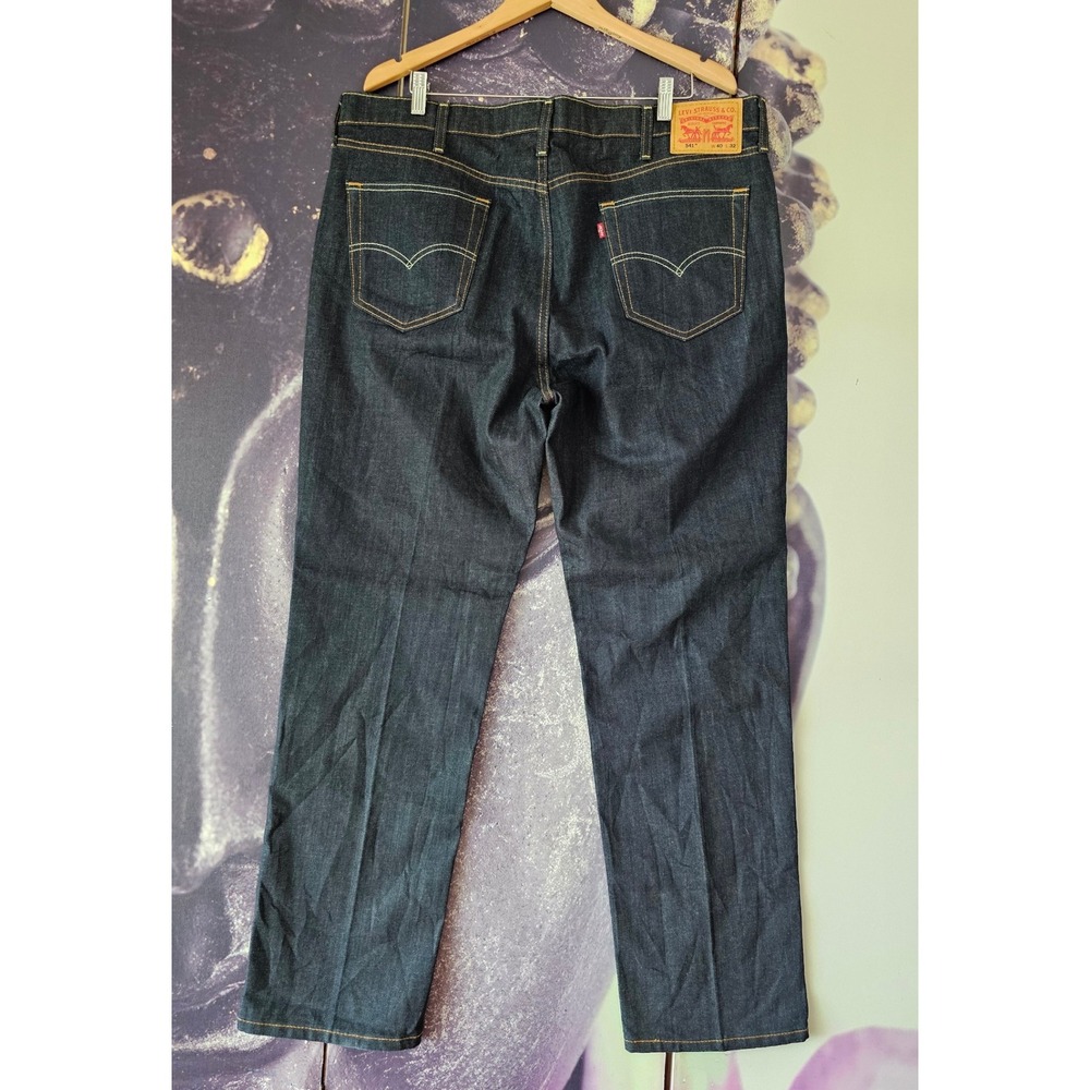 Levi Strauss Co 541 Athletic Fit Dark Wash Denim Jeans Mens W40